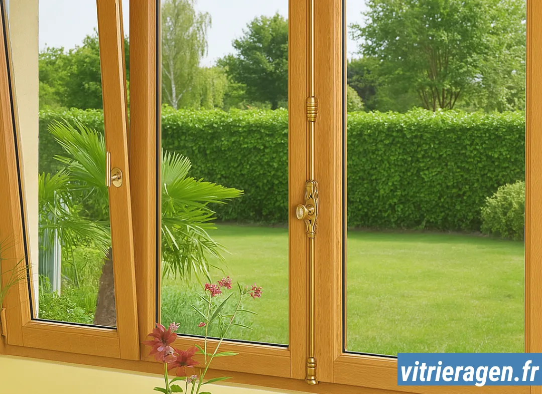 Installation de fenêtre en bois sur mesure Agen